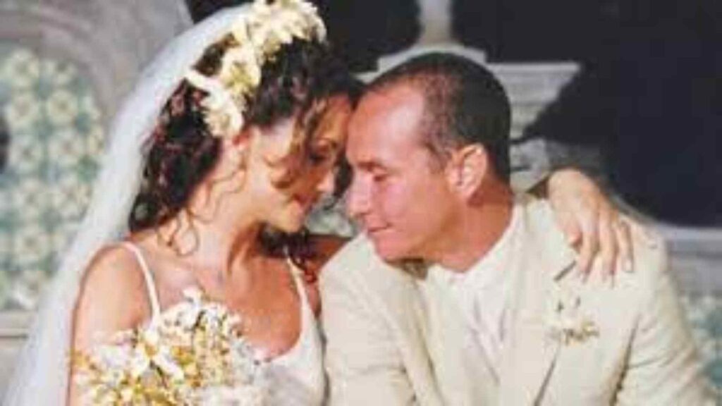 Recuerdo de la boda de Erik Rubín y Andrea Legarreta