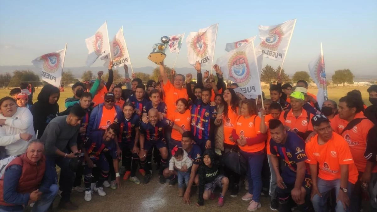 El equipo de la CTM se alzó con el triunfo en el torneo de veteranos de Huamantla