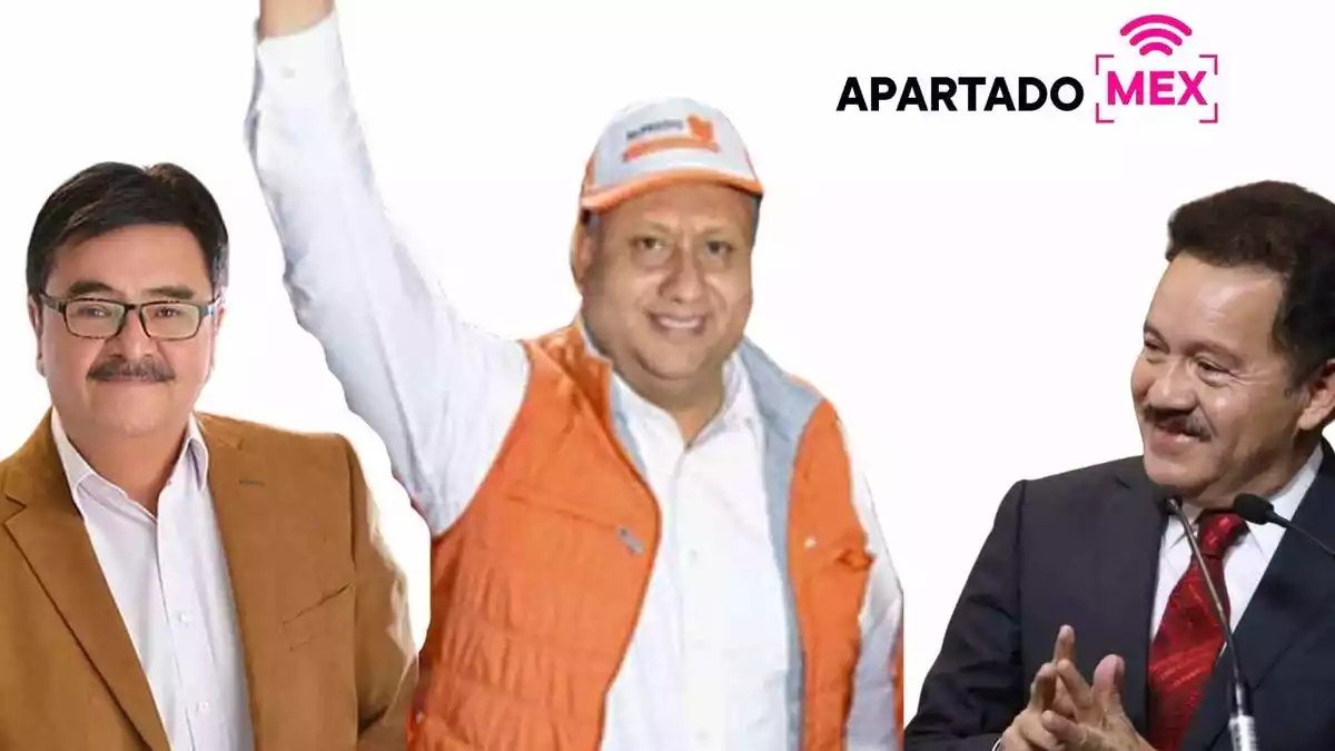 Alfredo Gómez Palacios fue felicitado por políticos al término de la jornada electoral del SNTE