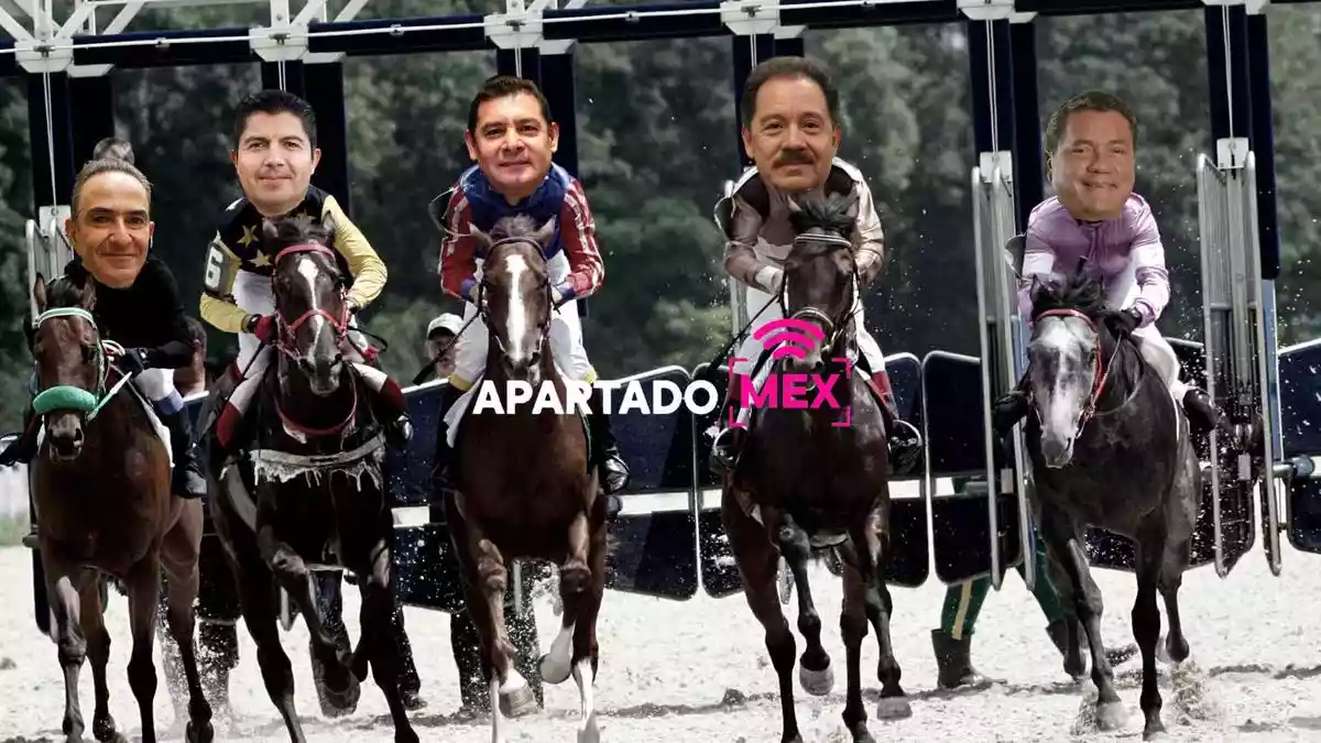 Corren los caballitos, los grandotes y los chiquitos... por la candidatura a la gubernatura de Puebla