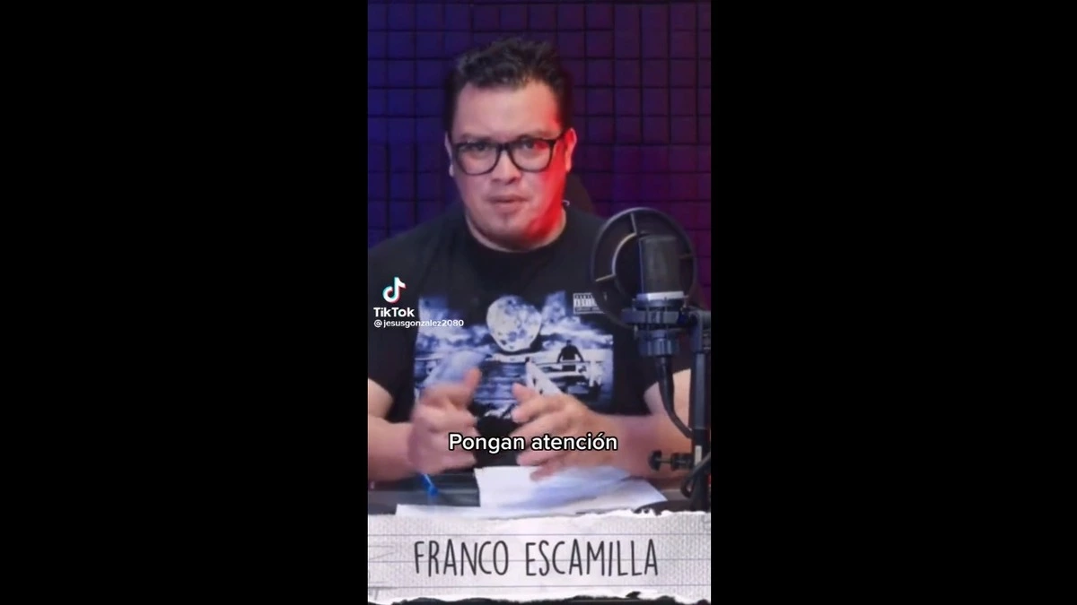 Franco Escamilla sigue disfrazando su misoginia con "humor"