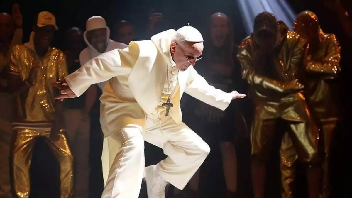 Papa Francisco baila rap... gracias a una IA