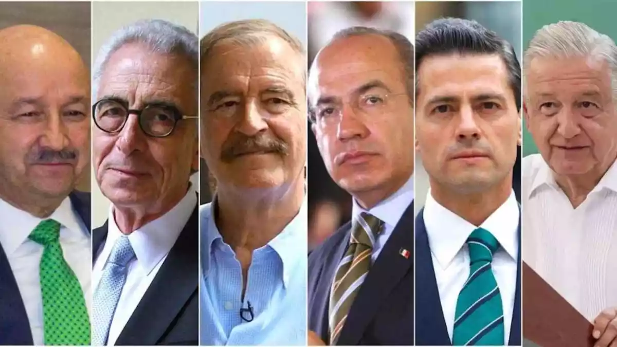 Presidentes de México de los últimos 40 años