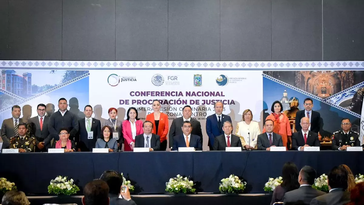 Inauguran Conferencia Nacional de Procuración de Justicia en Puebla