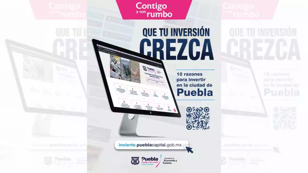Economía y Turismo lanzan plataforma para atracción de inversiones a la Ciudad de Puebla