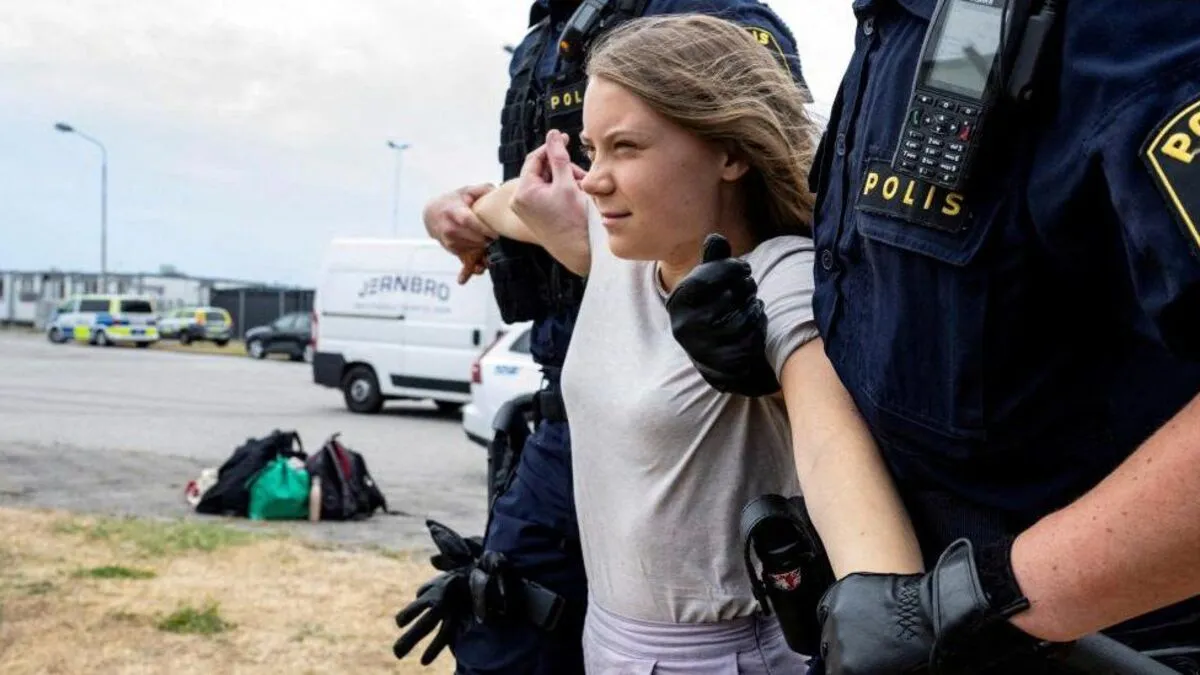 Tribunal multa a la activista a Greta Thunberg