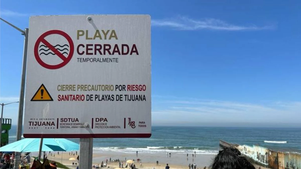 Playas contaminadas