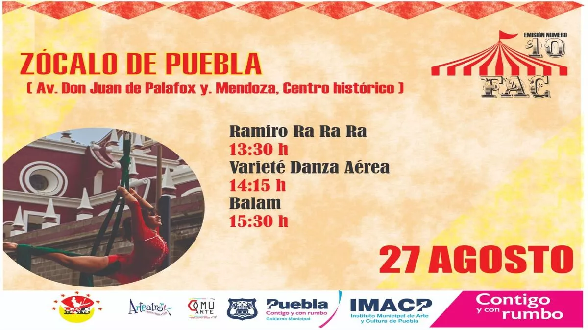 Fin de semana de verano con arte y cultura en Puebla