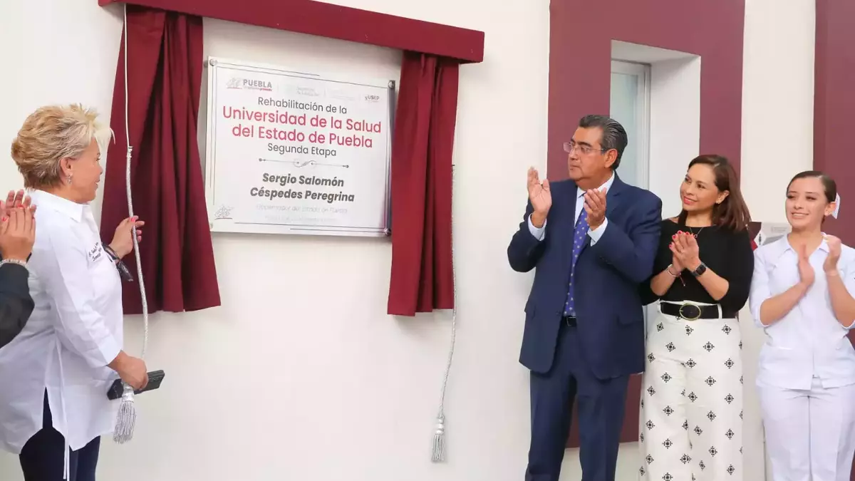 Inaugura Céspedes rehabilitación de segunda parte de Universidad de la Salud