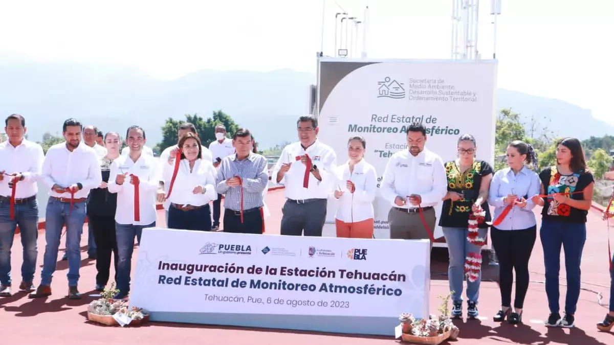 Inauguran estación de monitoreo atmosférico en Tehuacán