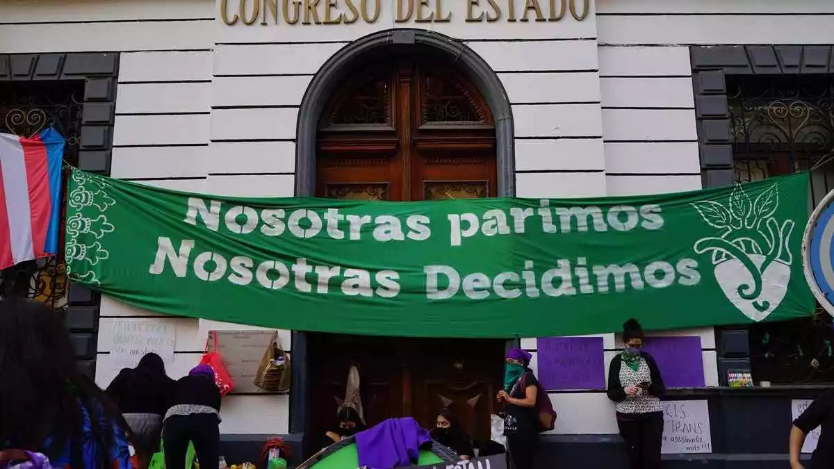 ¡Marcha hoy por la despenalización del aborto en Puebla!