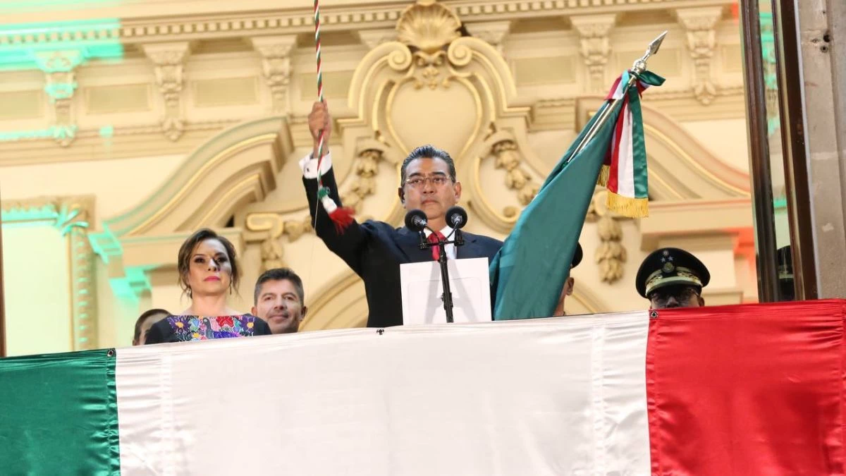 Autoridades se unideron para dar el Grito de Independencia en Puebla