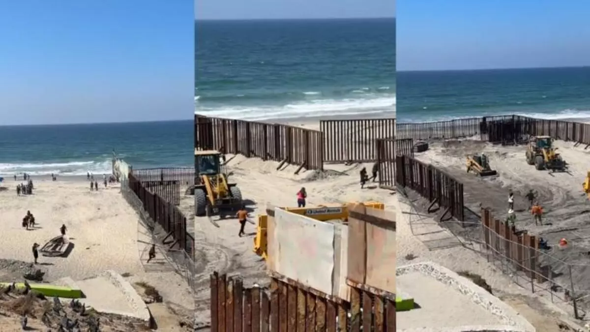 Migrantes cruzan la frontera desde playas de Tijuana ¿Cómo lo lograron?