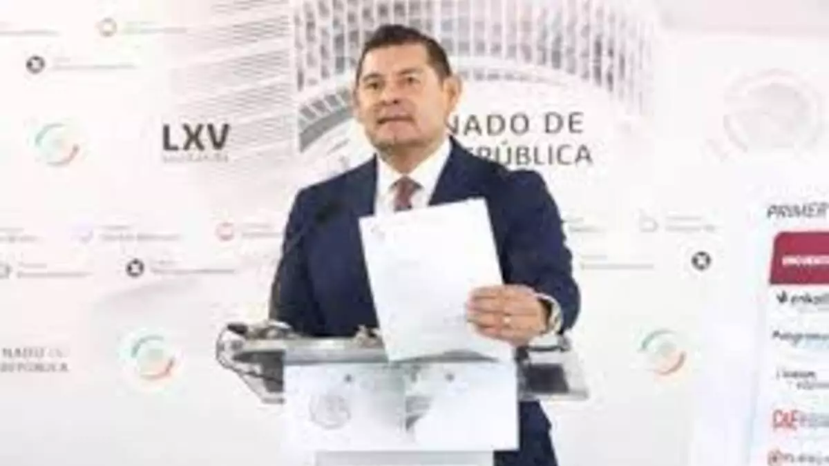 Alejandro Armenta ganaba 1 millón de pesos como presidente del Senado