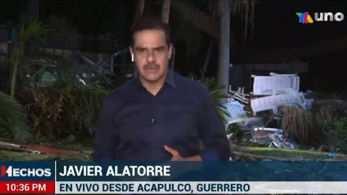 Javier Alatorre crítica a AMLO por su postura sobre la tragedia en Acapulco