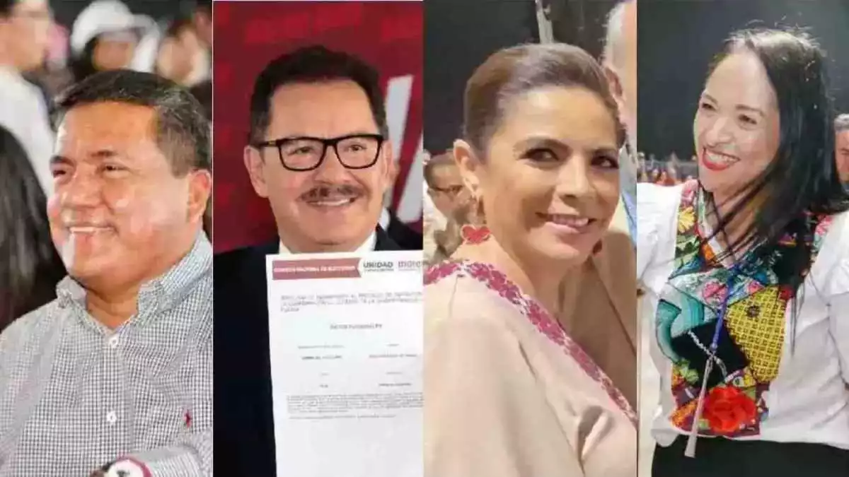 Morena define a 4 aspirantes a la gubernatura de Puebla