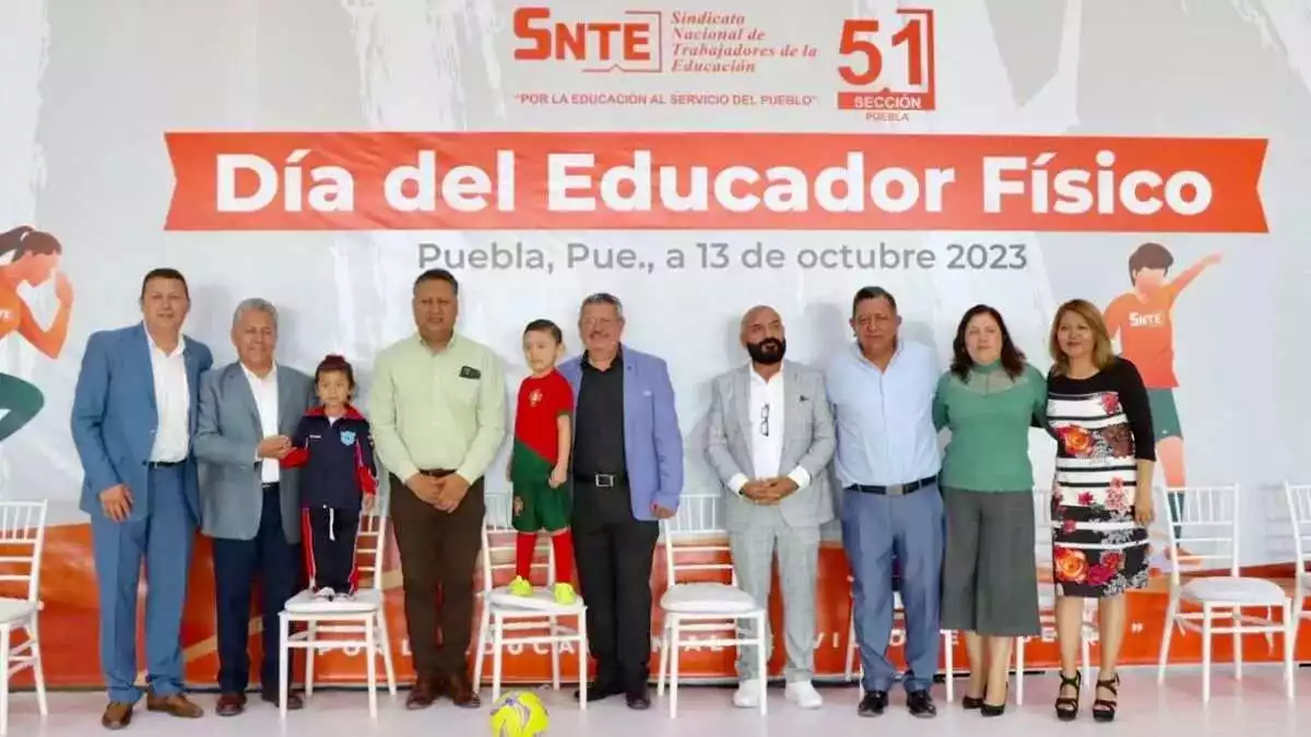 SNTE 51 realiza celebración del Día del Educador Físico