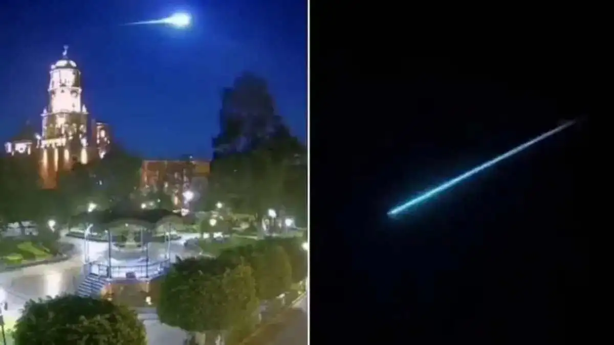 ¿Viste el meteorito que iluminó a México?