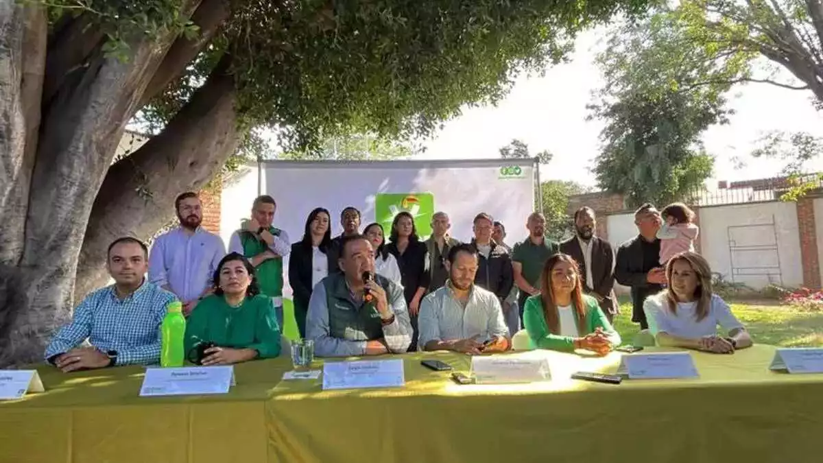 Partido Verde Ecologista anuncia jugada independiente en Guanajuato