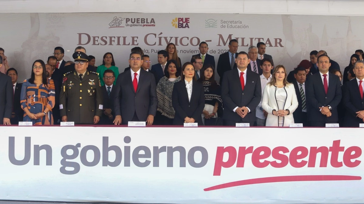 Puebla conmemora 113 Aniversario de la Revolución Mexicana