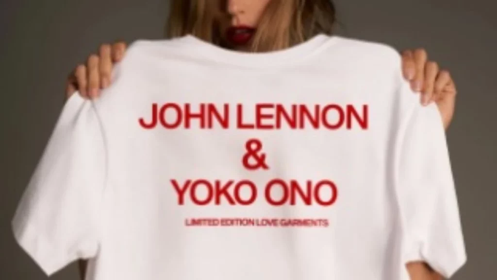 Camiseta de John Lennon y Yoko Ono causó furor en la temporada de verano 2021 de Zara