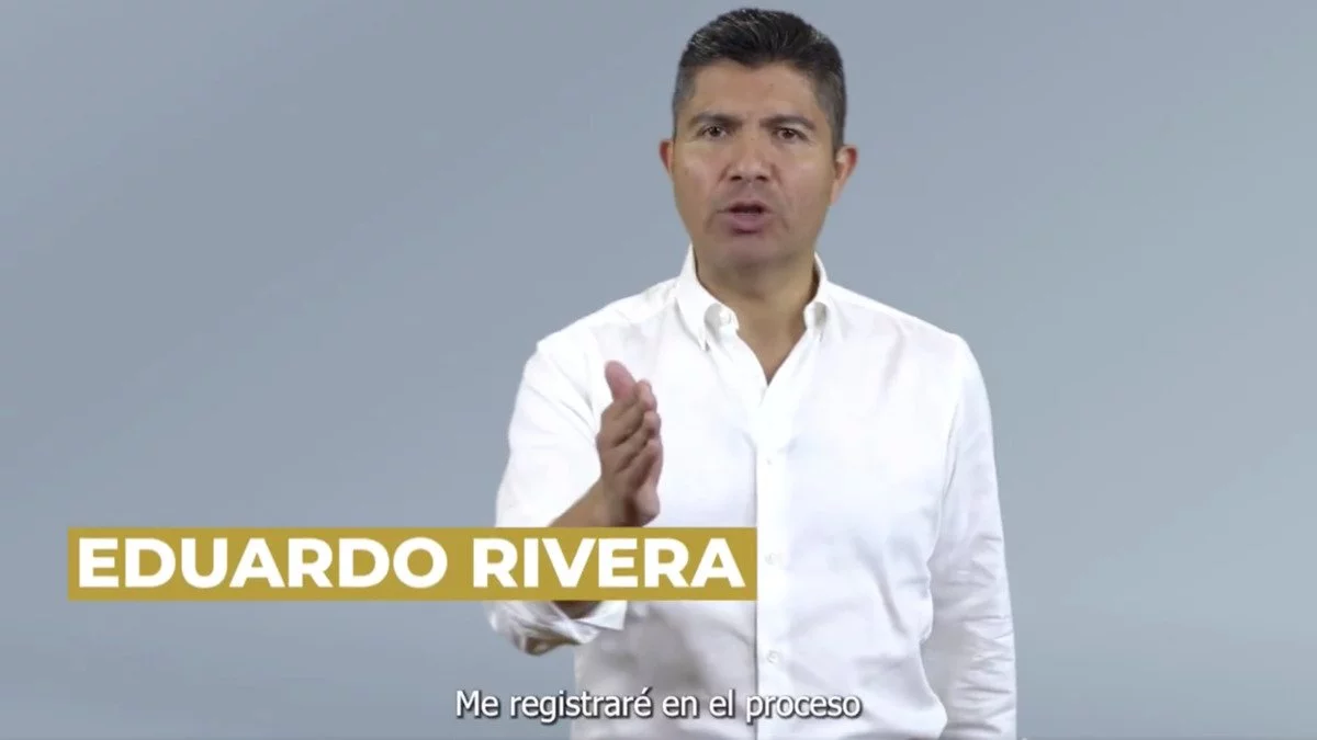 Eduardo Rivera anuncia su licencia definitiva