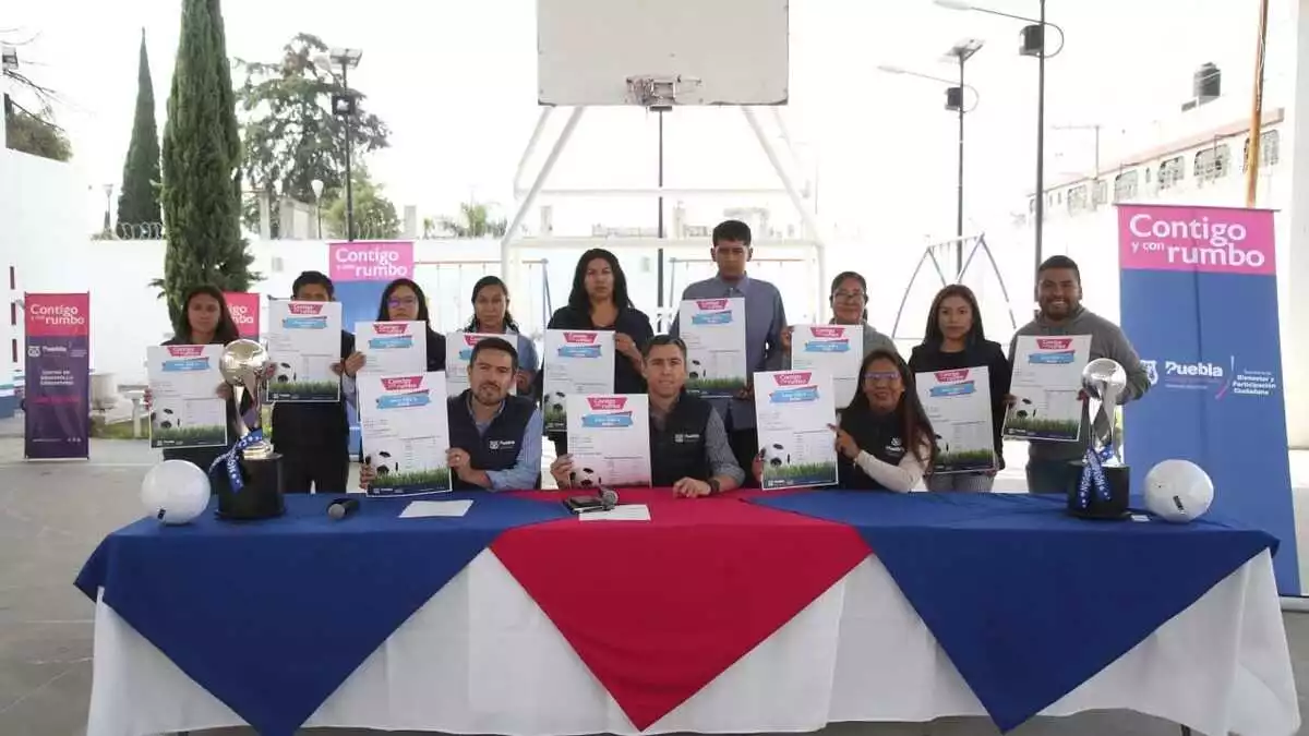 Ayuntamiento de Puebla celebrará torneo infantil de fútbol en CDC'S