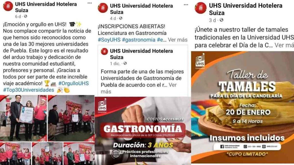 ¿Qué está pasando en la Universidad Hotelera Suiza?