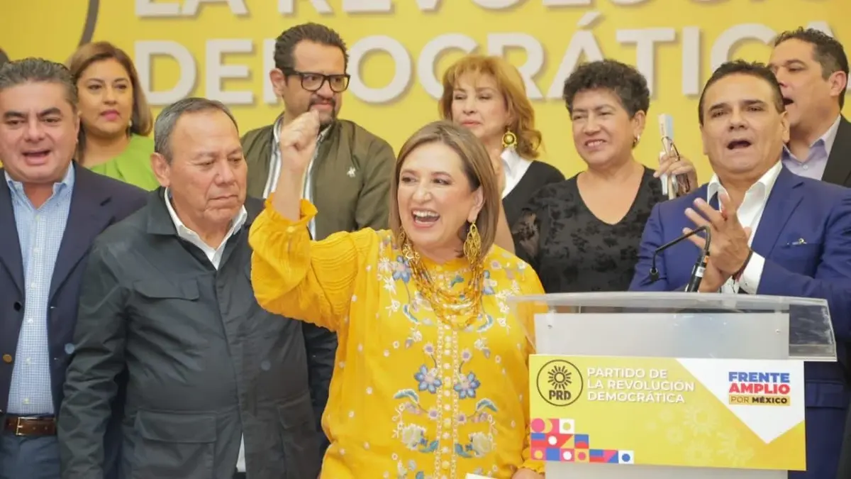 PRD elige a Xóchitl Gálvez como su candidata única a la presidencia de la republica