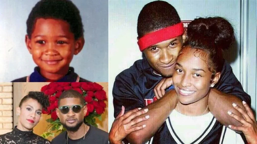 Usher, su infancia y su vida amorosa
