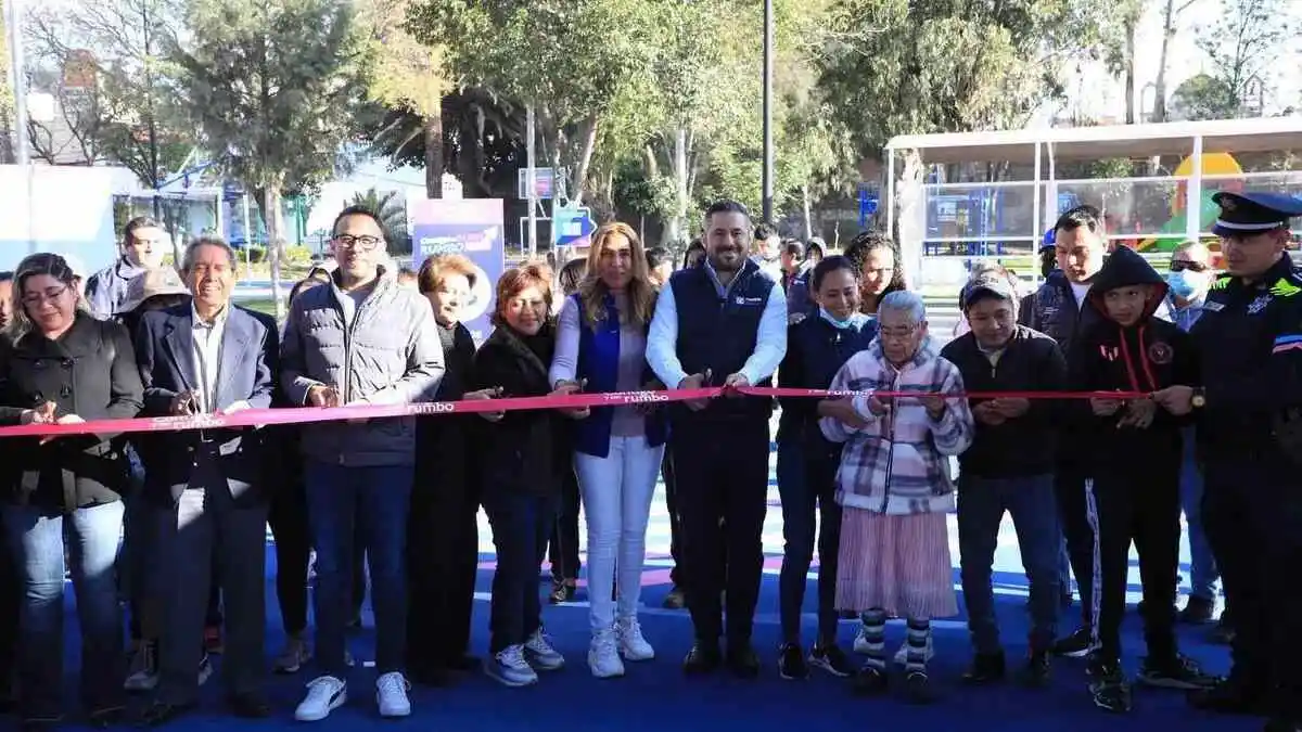 Colonia Belisario Dominguez estrena parque renovado