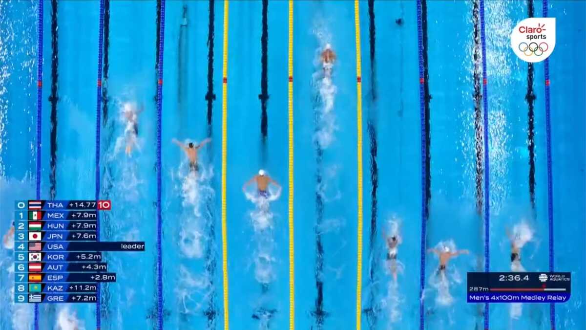 ¡Nuevo récord mexicano en el Mundial de Natación de Doha! Apartado MEX