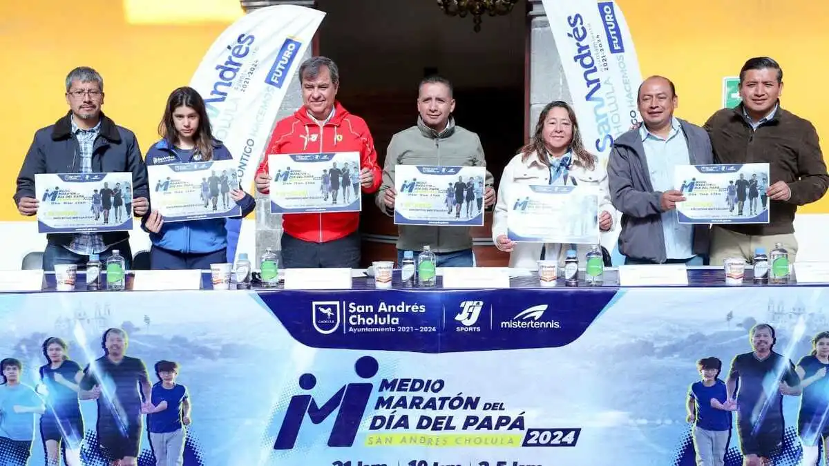 Medio maratón del Día del Papá 2024, presentado por Mundo Tlatehui