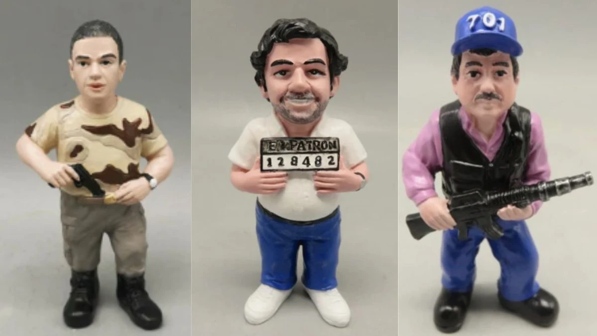 Narco Toyz vende figuras coleccionables de... ¡narcotraficantes!