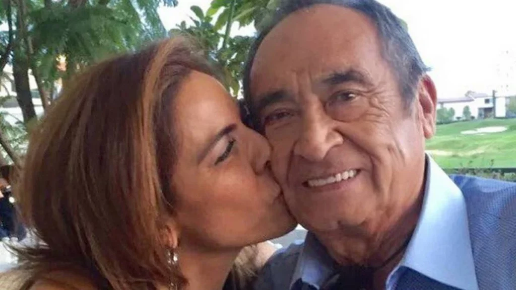Olivia Salomón y su difunto esposo, Rafael Moreno Valle