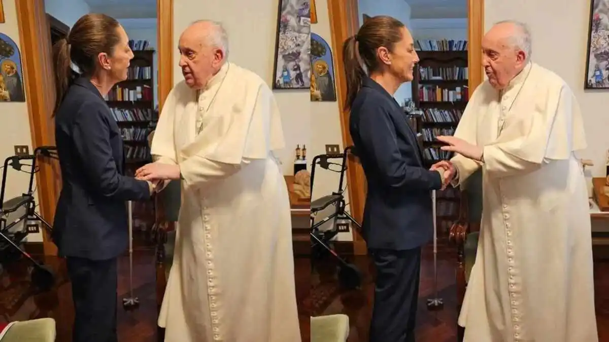 Visita de Claudia Sheinbaum al Papa Francisco en El Vaticano genera controversia