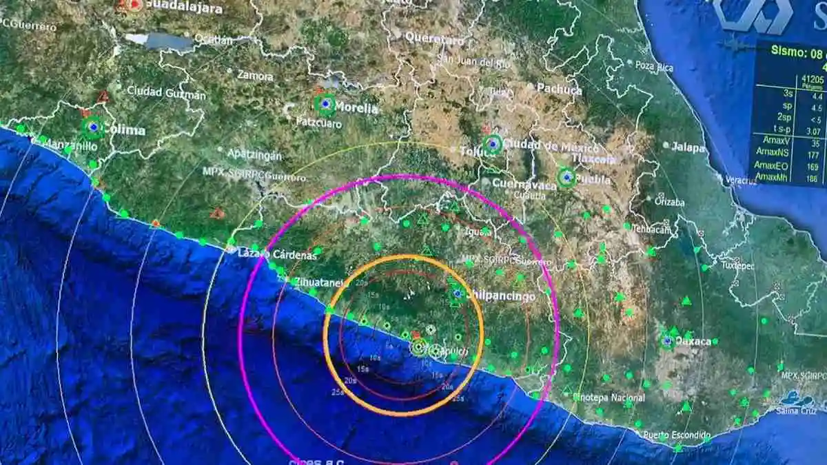 México experimenta movimientos telúricos: Continúa la actividad sísmica