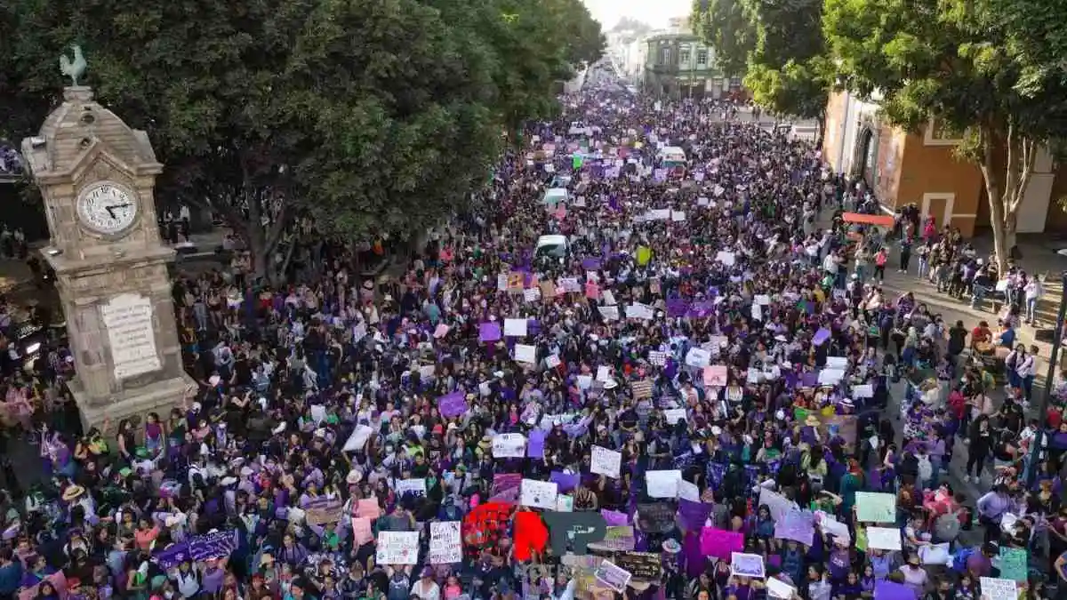 ¡Alerta! Marcha del 8M en Puebla ¡Aquí todo lo que debes de saber!