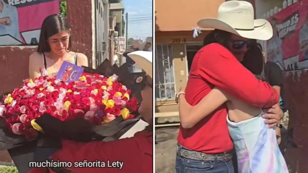 'Flores El Patrón' regala rosas a mamá de Mildred, la niña que luchó contra el cáncer