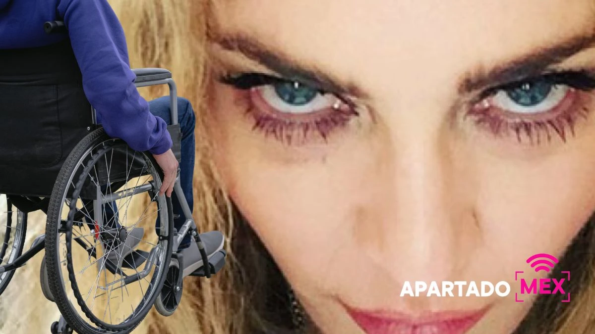 Madonna exige a fan que se levante... de su silla de ruedas