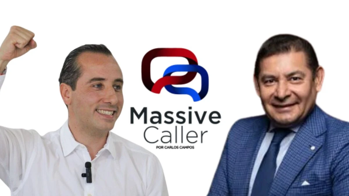 Mario Riestra y Alejandro Armenta con mayor intensión de voto: Massive Caller