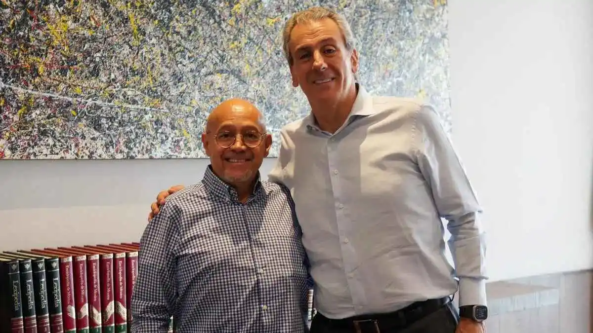 Pepe Chedraui se reune con René Sánchez Juárez para el bien común