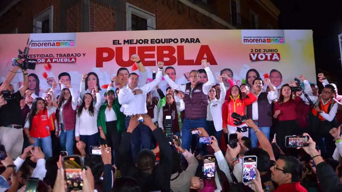 Inician campaña Alejandro Armenta y Pepe Chedraui en el corazón de Puebla