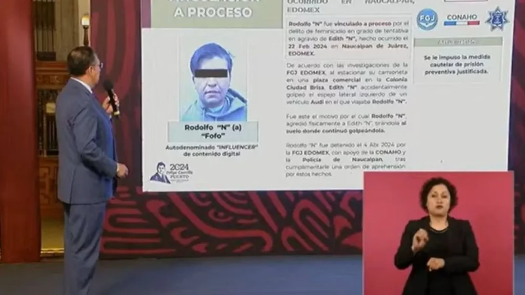 Exhiben en "mañanera" de AMLO proceso contra "Fofo" Márquez