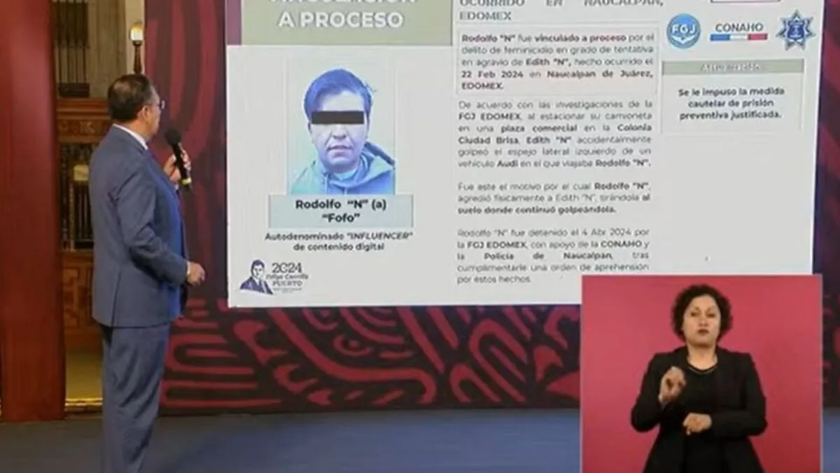 Exhiben en "mañanera" de AMLO proceso contra "Fofo" Márquez