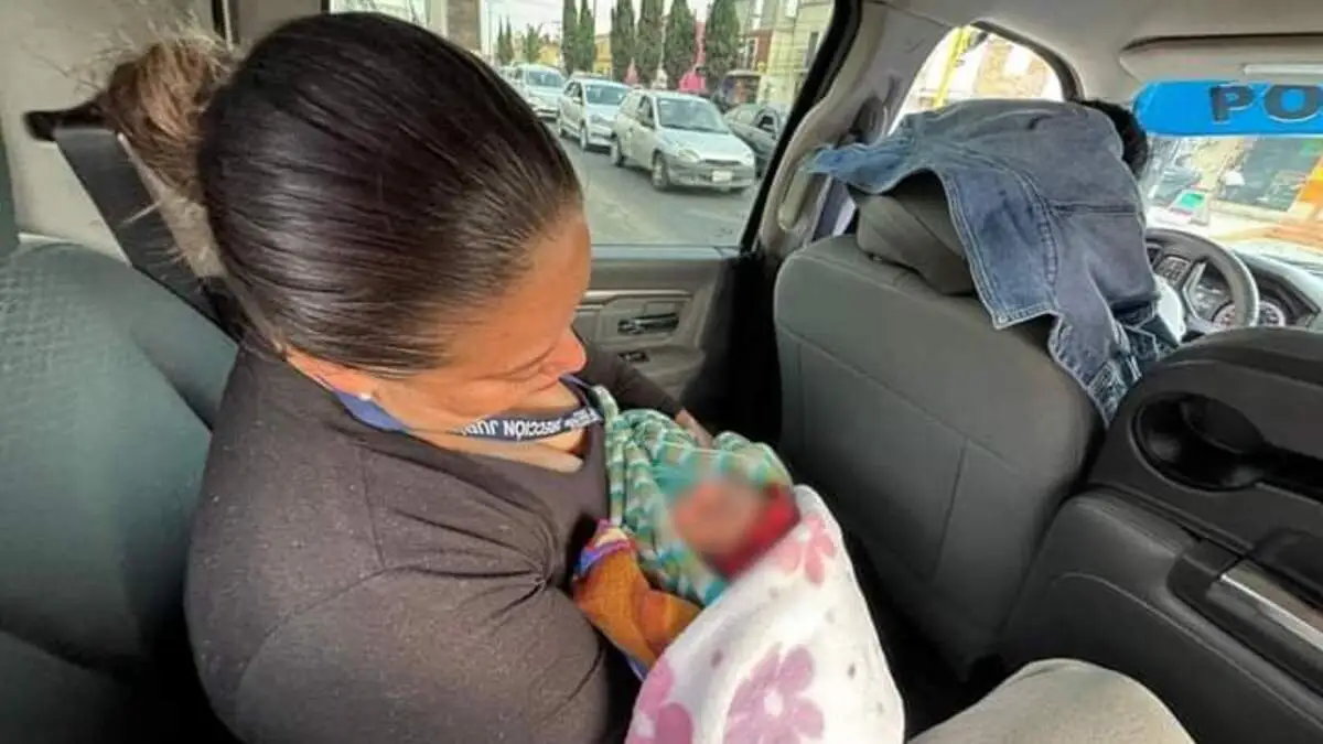 Encuentran a un recién nacido abandonado en San Pedro Cholula