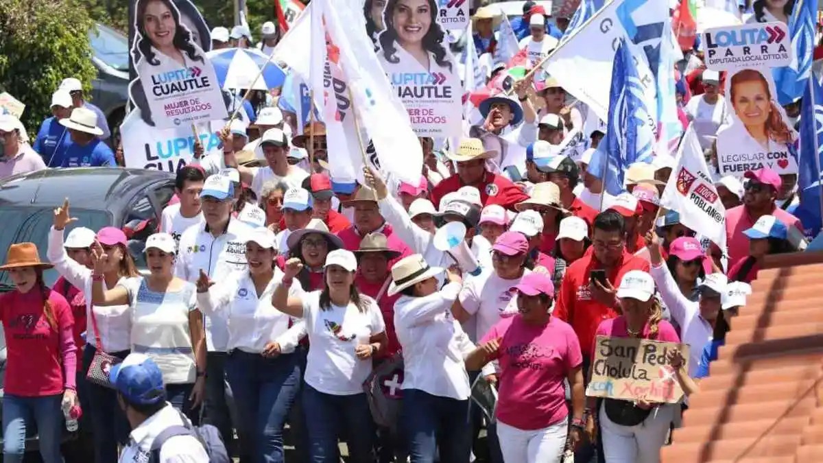 Lupita Cuautle sigue sumando votos a traves del diálogo y la unidad