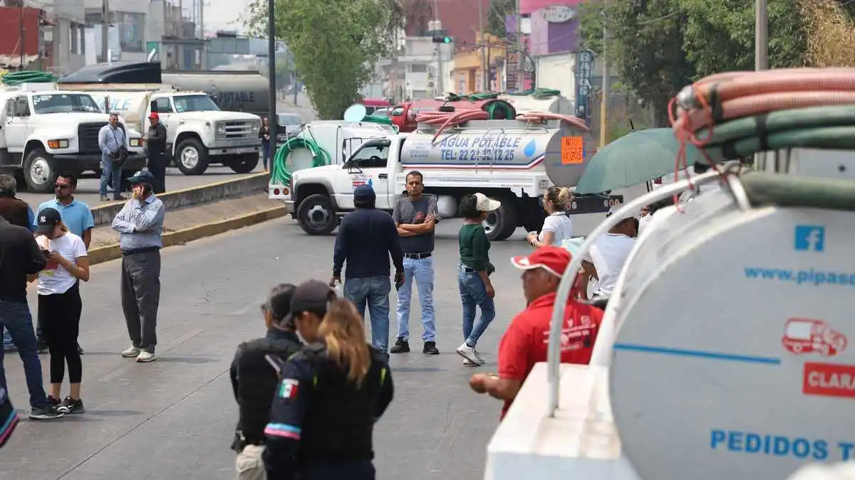 Piperos cierran vialidades en Puebla ¿Cuáles están cerradas?