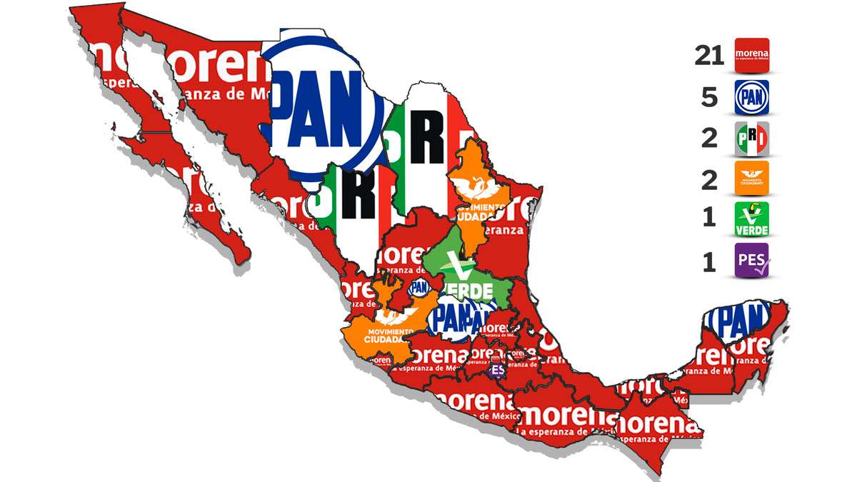 Oposición mantiene presencia en 16 Capitales de México