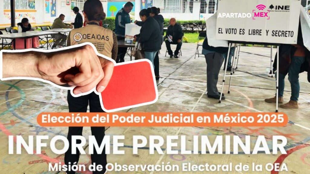 OEA califica elección judicial